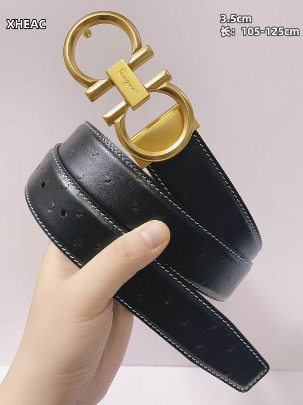 Ferragamo belt 35mmX105-125cm 8L184